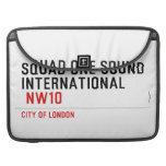 SQUAD ONE SOUND INTERNATIONAL   MacBook Pro Sleeves