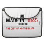 Made In   MacBook Pro Sleeves