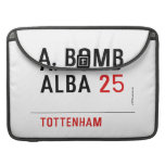 A. BOMB ALBA  MacBook Pro Sleeves
