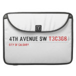 4th Avenue SW  MacBook Pro Sleeves