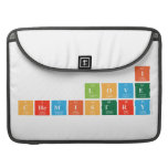 I
 love
 chemistry  MacBook Pro Sleeves