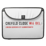 Crefeld Close  MacBook Pro Sleeves