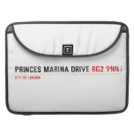 PRINCES MARINA DRIVE  MacBook Pro Sleeves