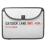 Catsick Lane  MacBook Pro Sleeves