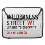 Wilderness  Street  MacBook Pro Sleeves
