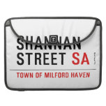 Shannan Street  MacBook Pro Sleeves