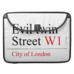 Evil twin Street  MacBook Pro Sleeves