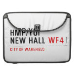 HMP/YOI  NEW HALL  MacBook Pro Sleeves