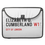 ELIZABETH U. CUMBERLAND  MacBook Pro Sleeves