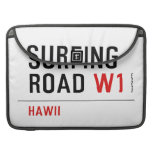 Surfing Road  MacBook Pro Sleeves