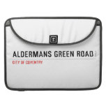 Aldermans green road  MacBook Pro Sleeves