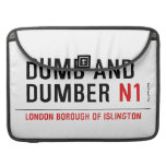 DUMB AND DUMBER  MacBook Pro Sleeves