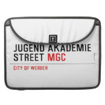 jugend akademie Street  MacBook Pro Sleeves