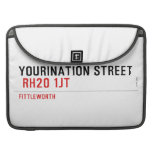 YOURINATION STREET    MacBook Pro Sleeves