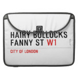 hairy bollocks fanny st  MacBook Pro Sleeves