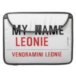 my  Name   MacBook Pro Sleeves