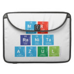 Mr
 RANITA 
 Azul  MacBook Pro Sleeves