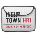 HIGH TOWN  MacBook Pro Sleeves