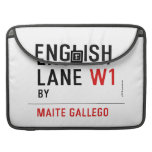 English Lane  MacBook Pro Sleeves