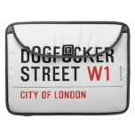 DOGFUCKER STREET  MacBook Pro Sleeves