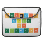 periodic 
 table 
 of 
 elements  MacBook Pro Sleeves