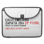 CALLE EMILIANO  ZAPATA 204  MacBook Pro Sleeves
