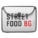 Street Food  MacBook Pro Sleeves