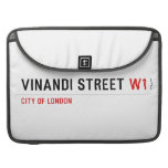 VINANDI STREET  MacBook Pro Sleeves