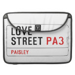 LOVE Street  MacBook Pro Sleeves