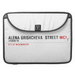ALENA GRISHCHEVA  STREET  MacBook Pro Sleeves