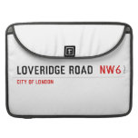 Loveridge Road   MacBook Pro Sleeves