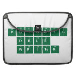 Periodic
 Table
 Writer  MacBook Pro Sleeves