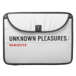 unKNOWN PLEASURES  MacBook Pro Sleeves