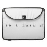 nipu i love u  MacBook Pro Sleeves