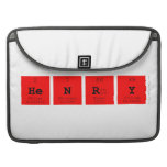 henry  MacBook Pro Sleeves