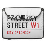 ezkyezky Street  MacBook Pro Sleeves