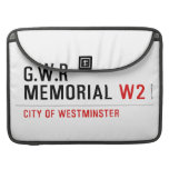 G.w.r memorial  MacBook Pro Sleeves