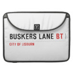 BUSKERS LANE  MacBook Pro Sleeves