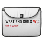 WEST END GIRLS  MacBook Pro Sleeves