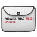 Rodwell road  MacBook Pro Sleeves