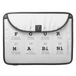 four 
 mabini  MacBook Pro Sleeves