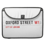 Oxford Street  MacBook Pro Sleeves