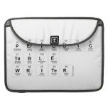 Periodic
 Table
 Writer  MacBook Pro Sleeves