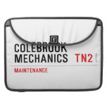 Colebrook Mechanics   MacBook Pro Sleeves