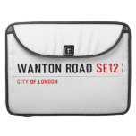 Wanton Road  MacBook Pro Sleeves