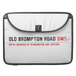 Old Brompton Road  MacBook Pro Sleeves