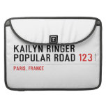 Kailyn ringer Popular road  MacBook Pro Sleeves