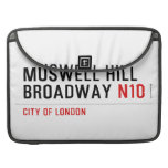 MUSWELL HILL BROADWAY  MacBook Pro Sleeves