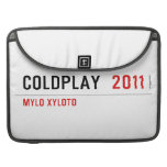 COLDPLAY   MacBook Pro Sleeves