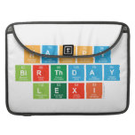Happy
 Birthday
 Lexi  MacBook Pro Sleeves